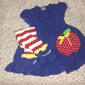Back to School Apple Outfit